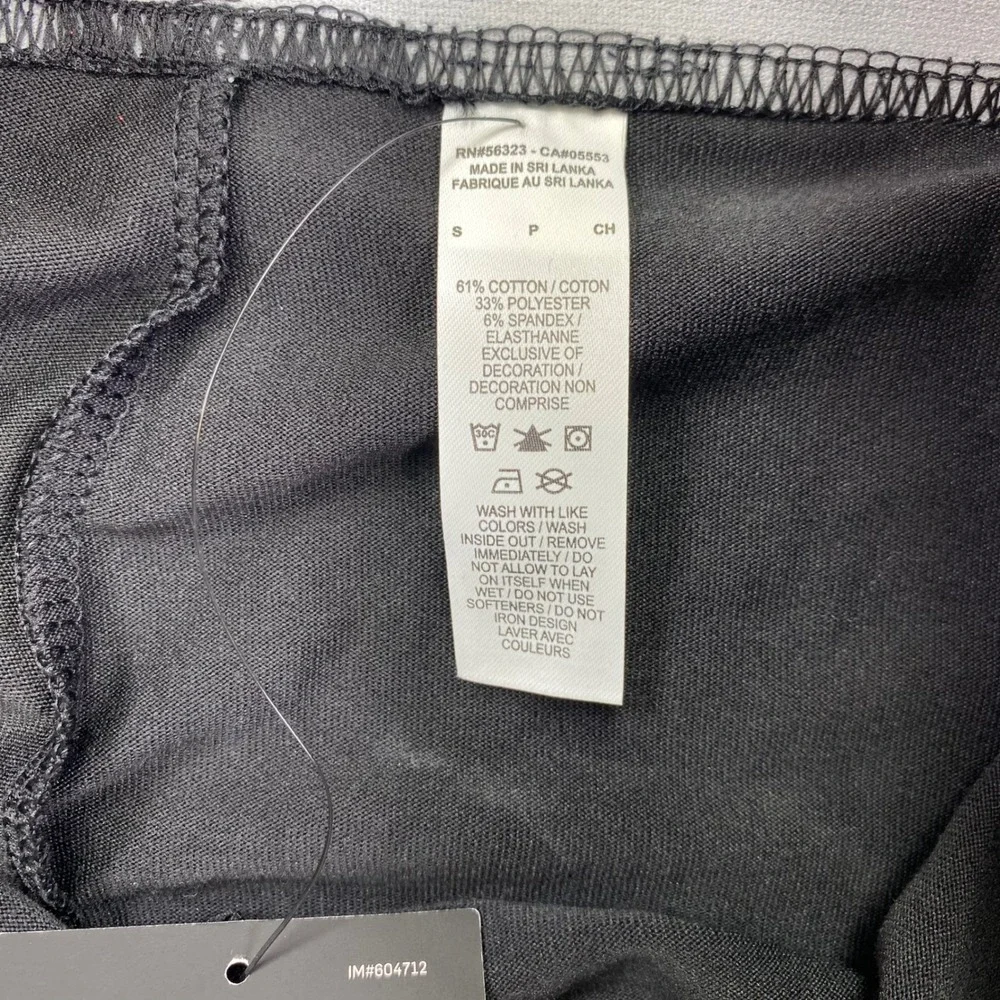 Nike Sportswear Club High Waisted Leggings Womens Small Black Swoosh CJ1984-010